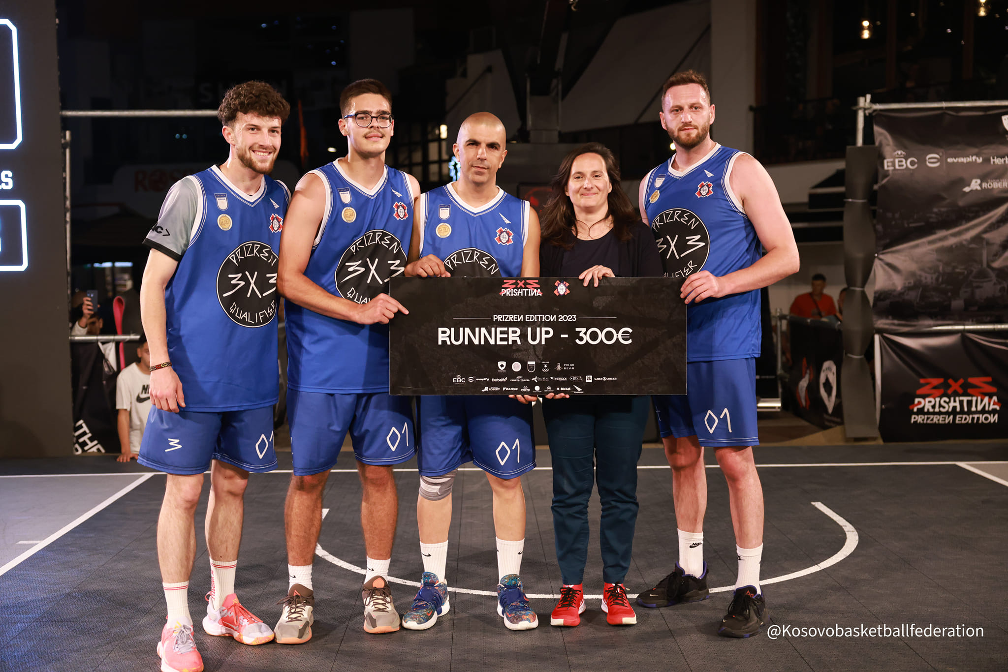 Ekipi Bar-Bon fitues i Prizren Edition 3x3